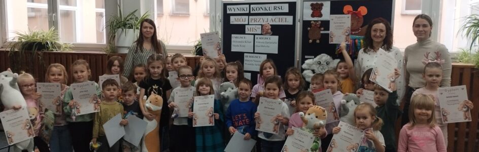 Konkurs – ,,Mój przyjaciel miś”